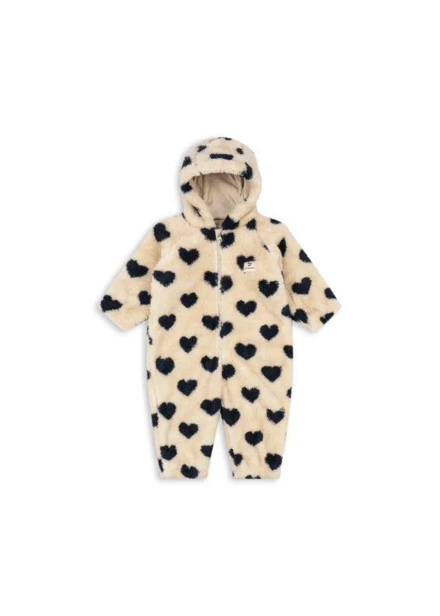 Konges Sløjd Cozy Onesie bon coeur eclipse teddy
