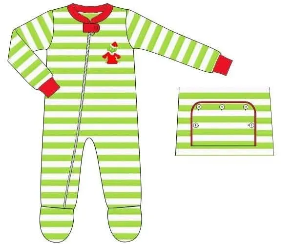 Busy Bee Smocks Mean One French Knot Boxpakje unisex knit