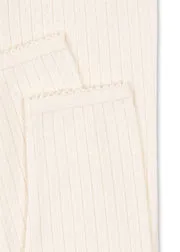 Konges Sløjd Minnie legging antique white biokatoen