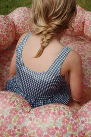 Konges Sløjd Soline badpak Vintage Indigo seersucker