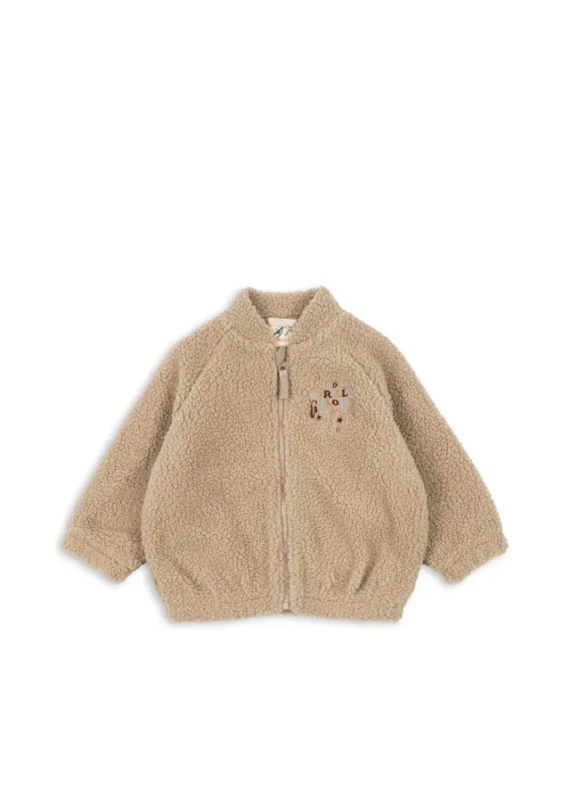 Konges Sløjd Jazz bomberjack oxford tan pile