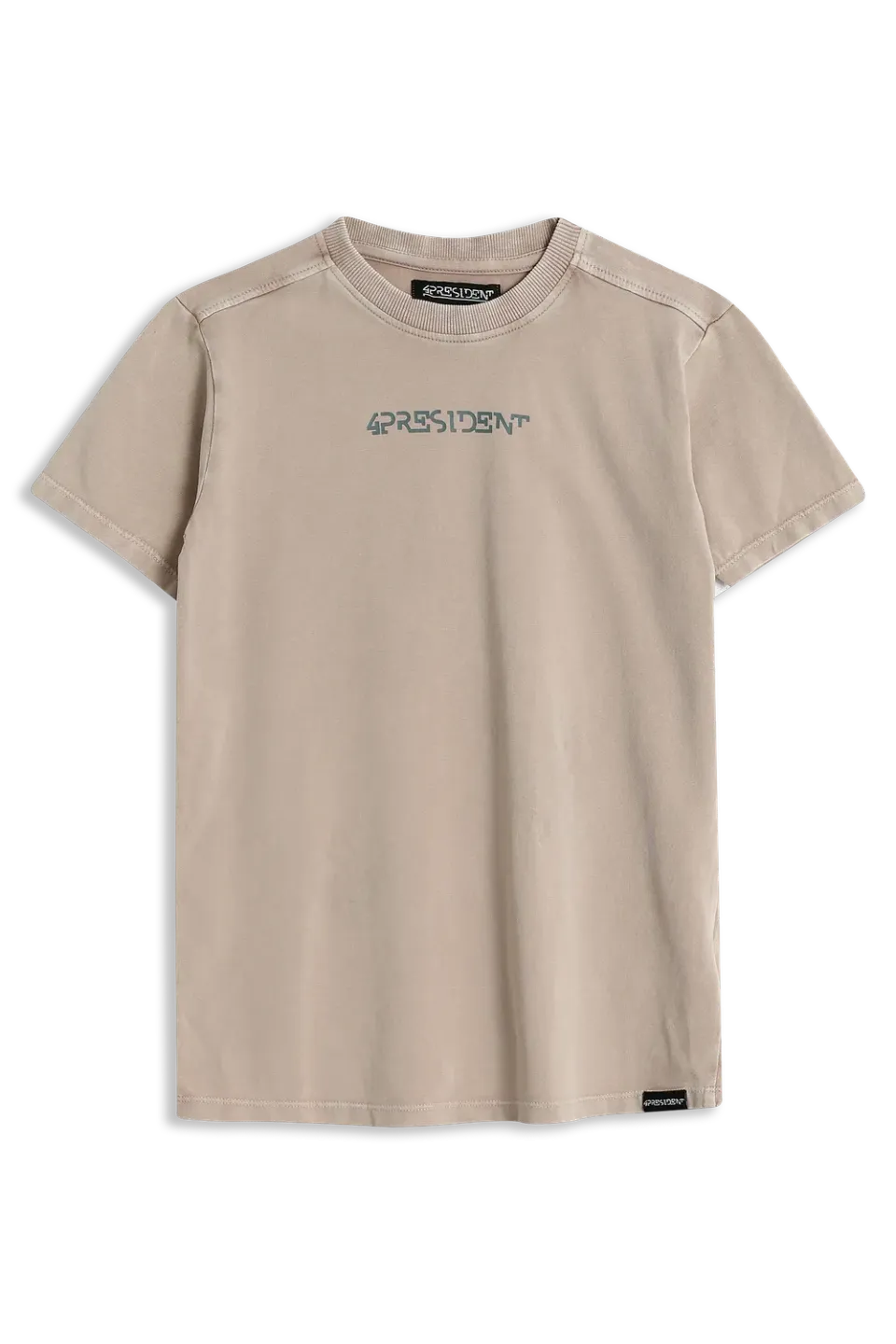 4PRESIDENT Willem Sand T-shirt jongens zwart katoen