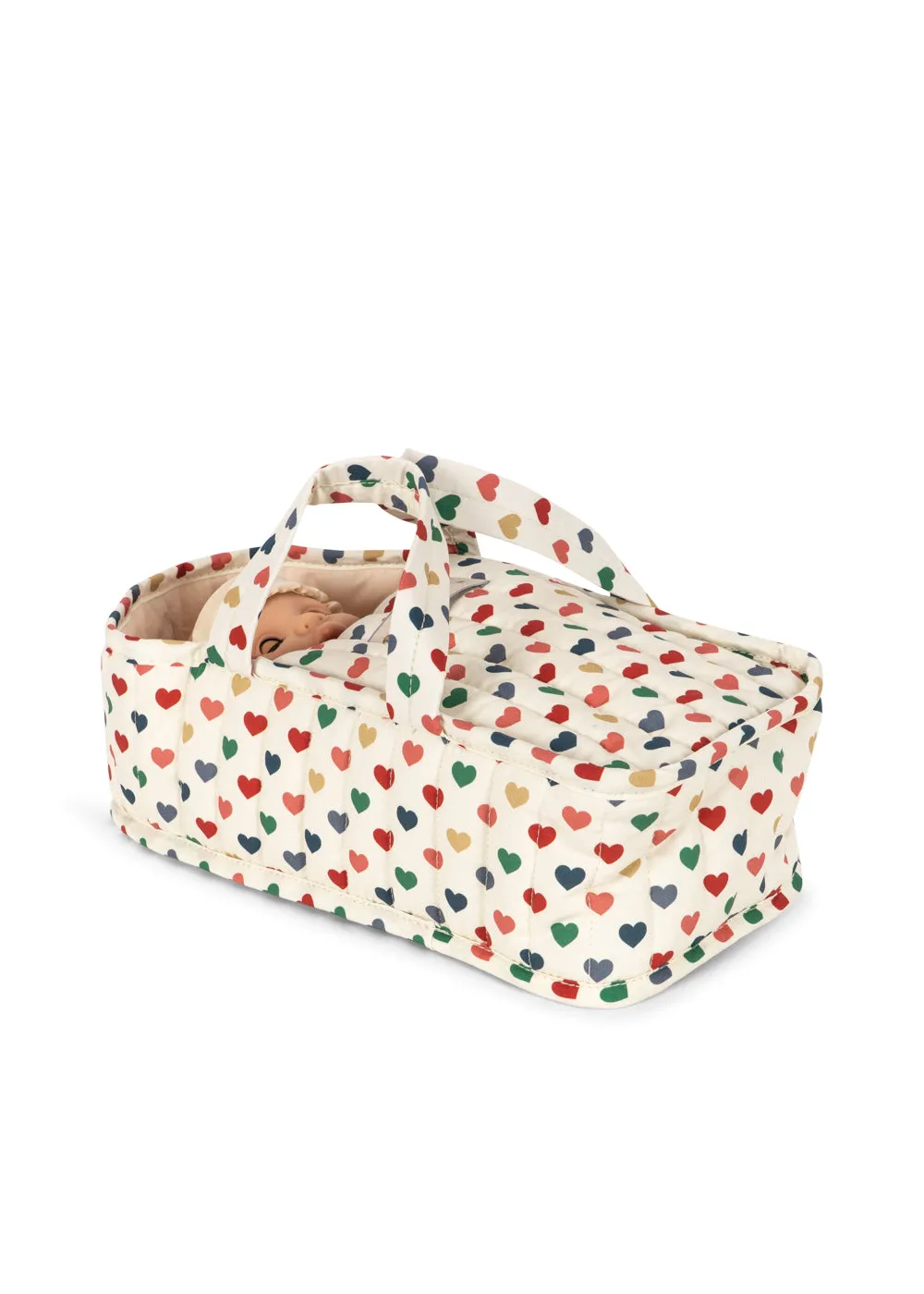 Konges Sløjd Lola Babypopset Coeur Coloré 31,5 cm Zacht