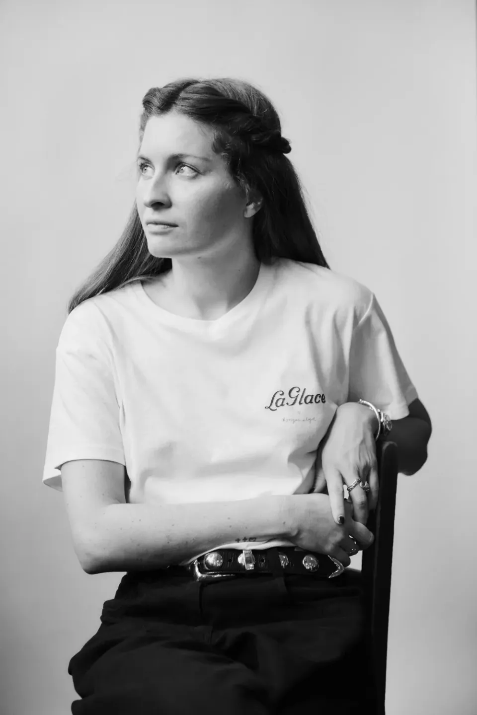Konges Sløjd La Glace Mama T-shirt off white linnen