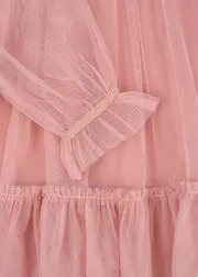 Konges Sløjd Bow jurk mellow rose tule