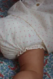 Konges Sløjd Pacey Set Topje Bloomers Cherry Dot Biokatoen