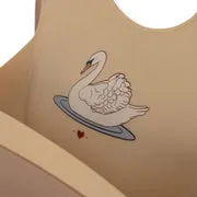 Konges Sløjd Slabbetjes Silicone 2-Pack Swan