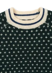 Konges Sløjd Billi sweater groen wolmix