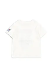 Konges Sløjd Era T-shirt off white piscina linnenmix