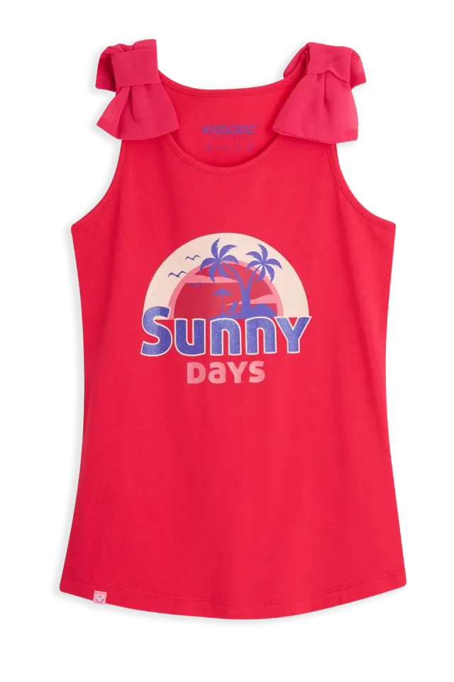 4PRESIDENT Rozlyn T-shirt Fuchsia sunny vibes