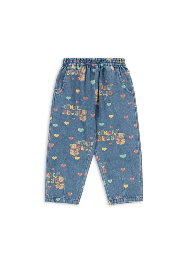Konges Sløjd Magot broek teddy coeur biokatoen