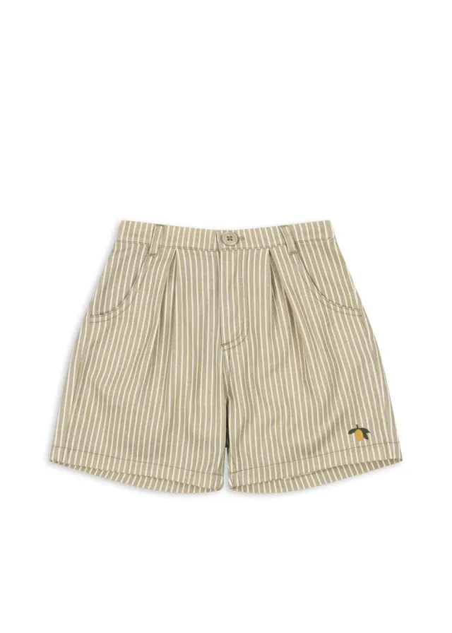 Konges Sløjd Frankie short tea stripe bio