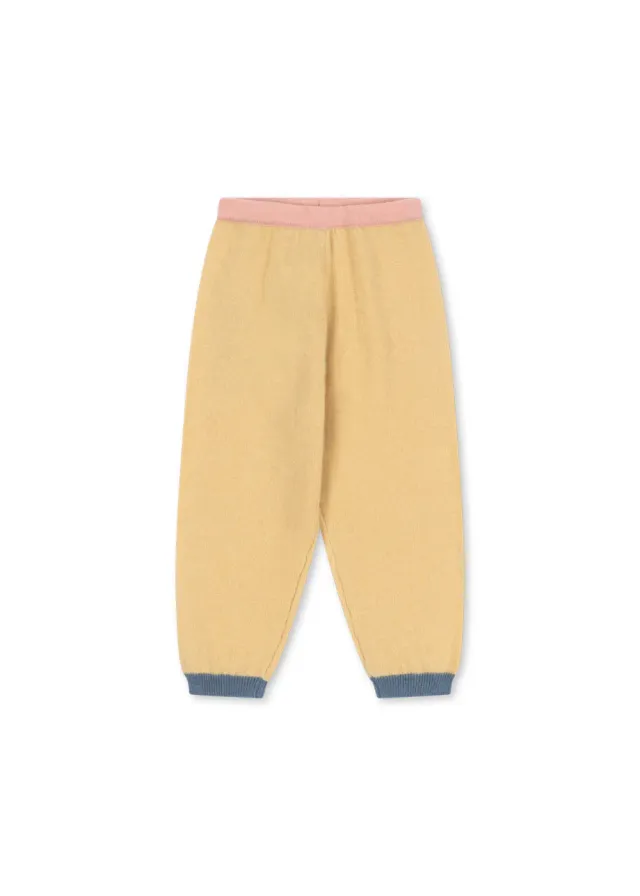 Konges Sløjd Colletti Broek yellow wol