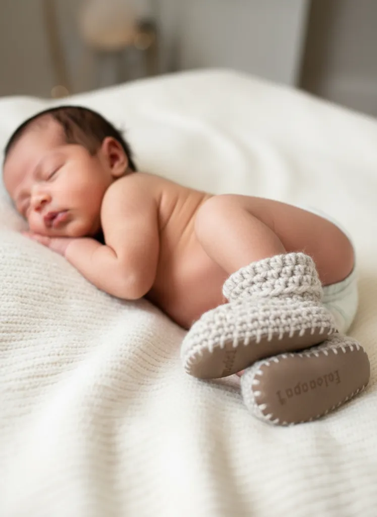 Louloúdi Haakpatroon babyslofjes 0-2 jaar PDF