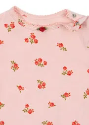 Konges Sløjd Basic Onesie rosa pink biokatoen