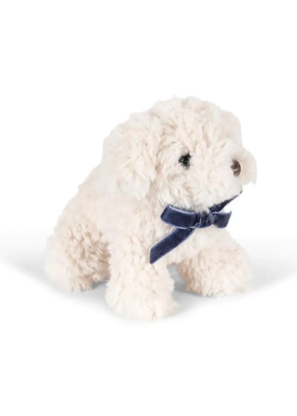 Konges Sløjd Baby Animals white dog knuffel zacht