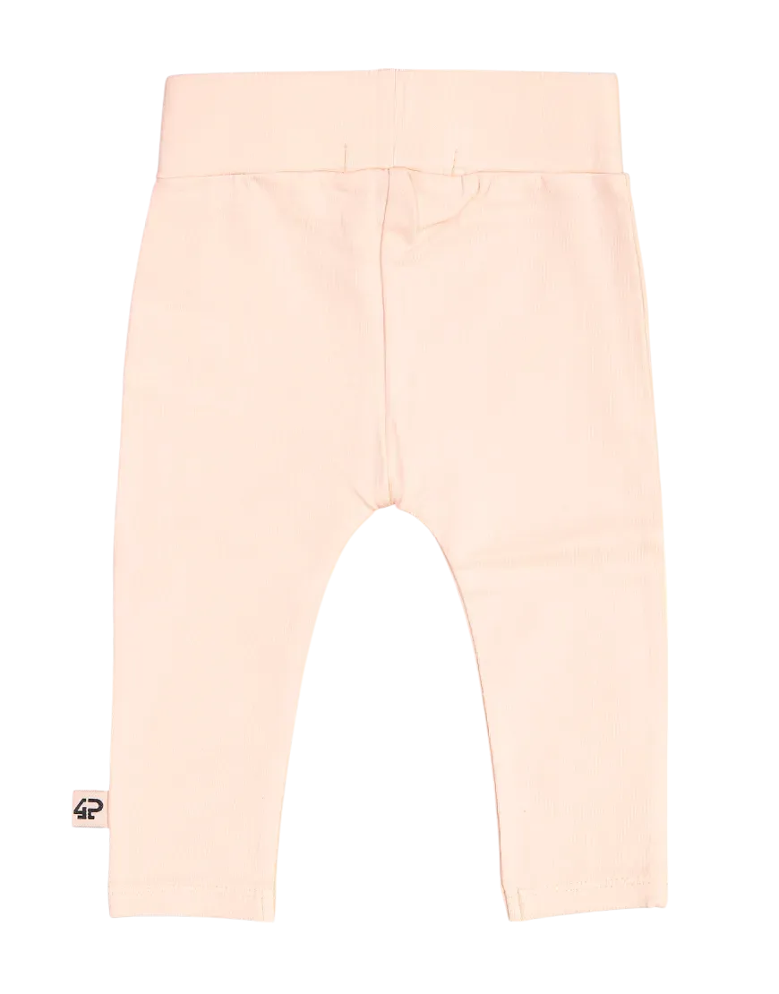 4President Lily baby legging Blush katoen stretch