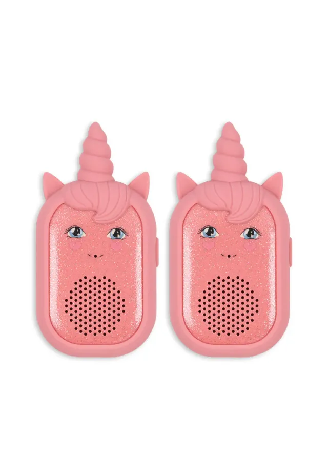 Konges Sløjd Glitter Eenhoorn walkie talkie sparkling pink