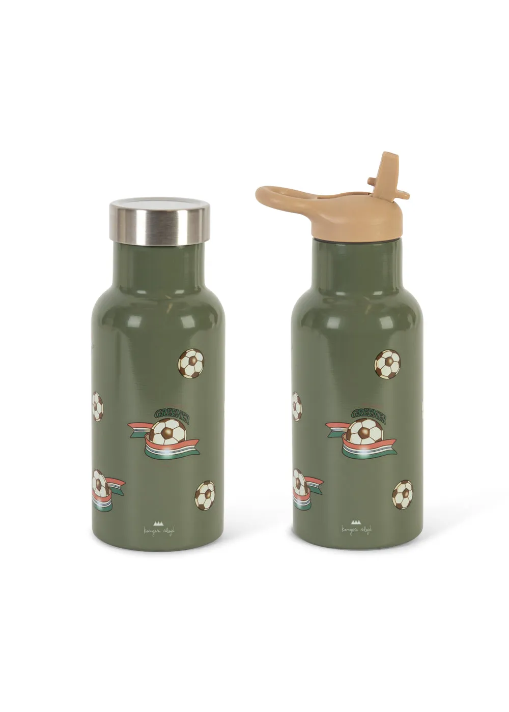 Konges Sløjd thermofles 350ml green rvs