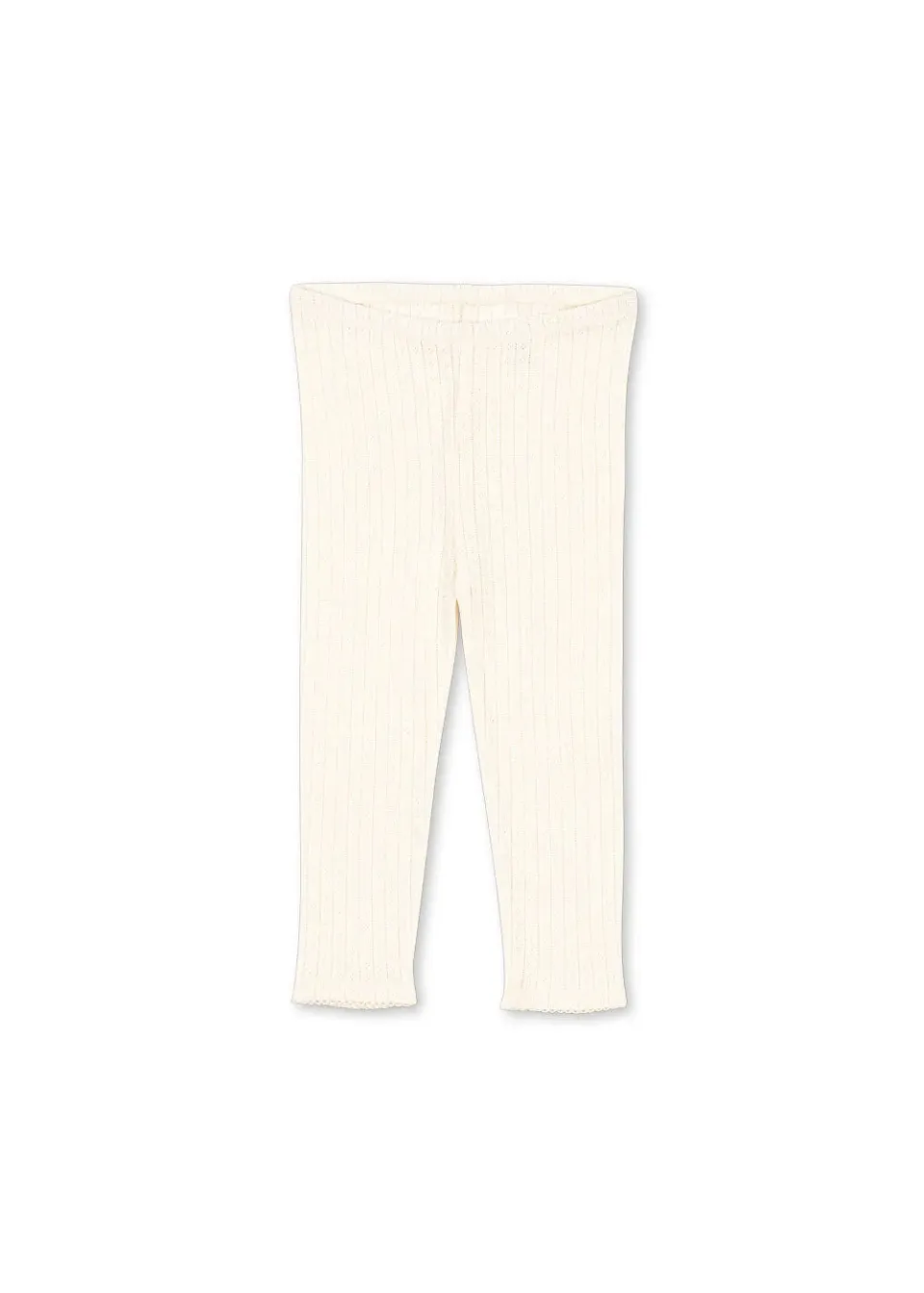 Konges Sløjd Minnie legging antique white biokatoen