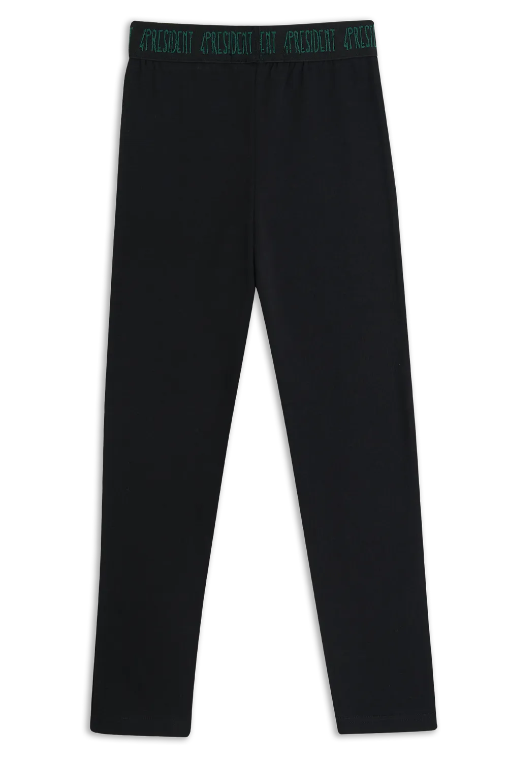 4President Ariana Black leggings zwart meisjes katoen