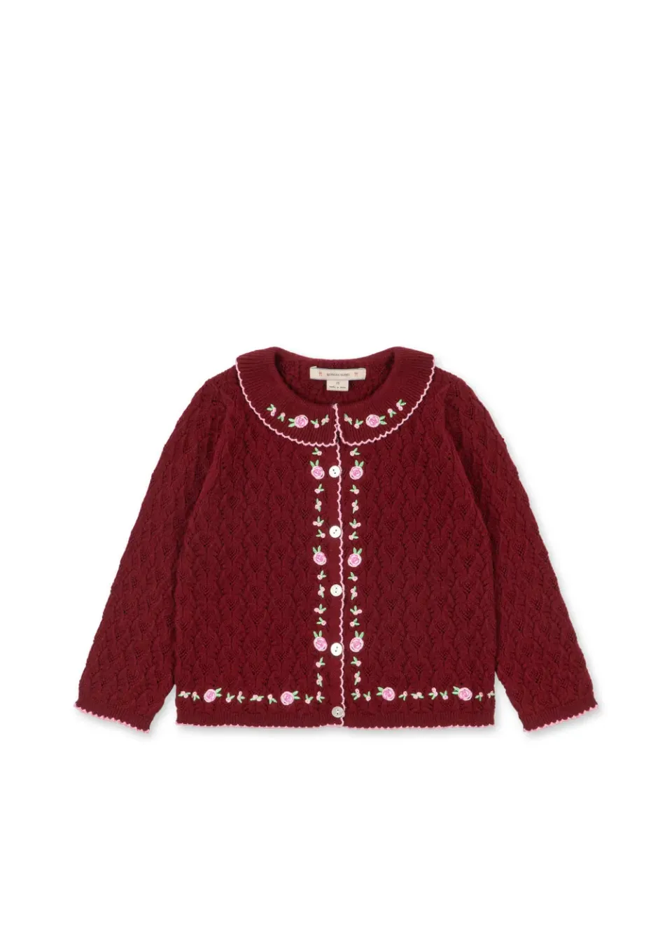 Konges Sløjd Rosier vestje pomegranate kasjmier