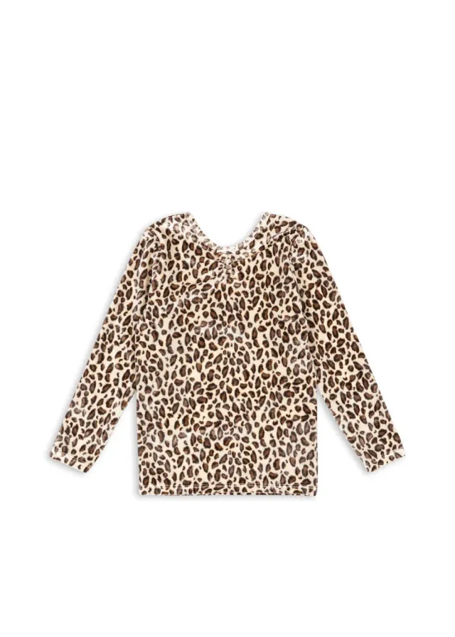 Konges Sløjd Carlito Fluwelen Blouse Leo lange mouw
