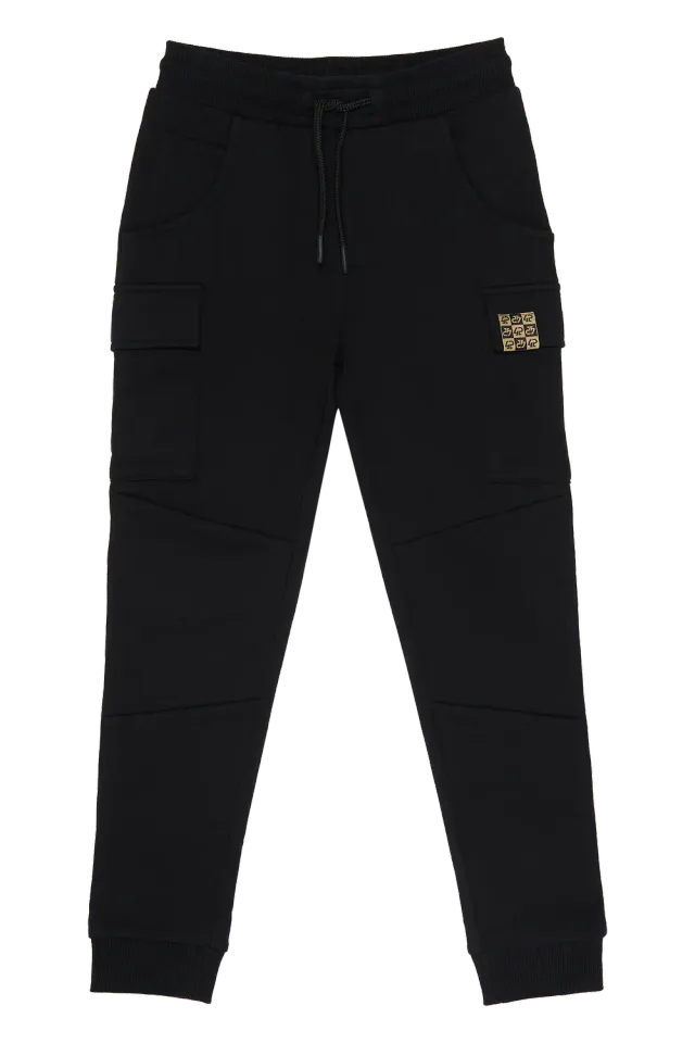 4PRESIDENT Andreas Black jogger jongens utility