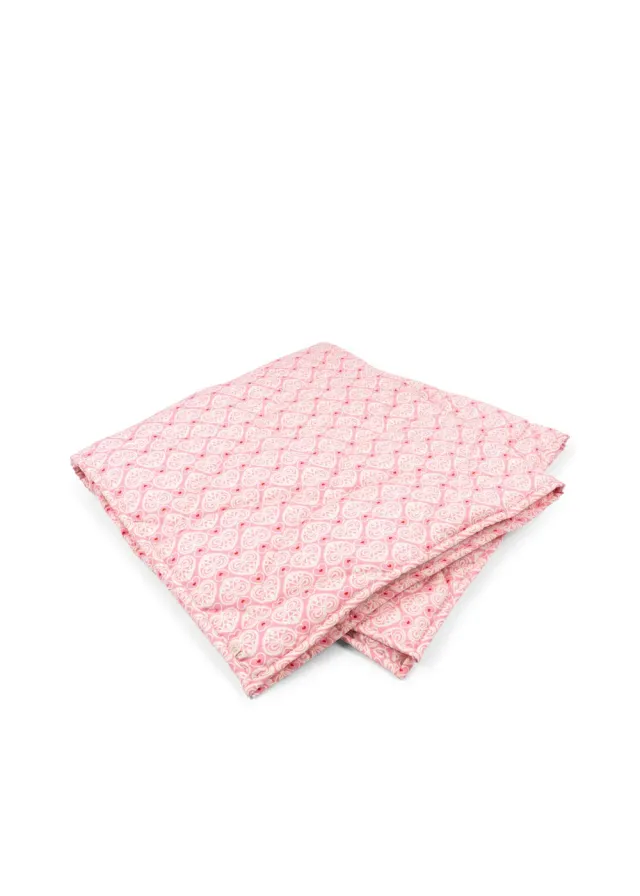 Konges Sløjd babydeken lacy pink 120x120 katoen