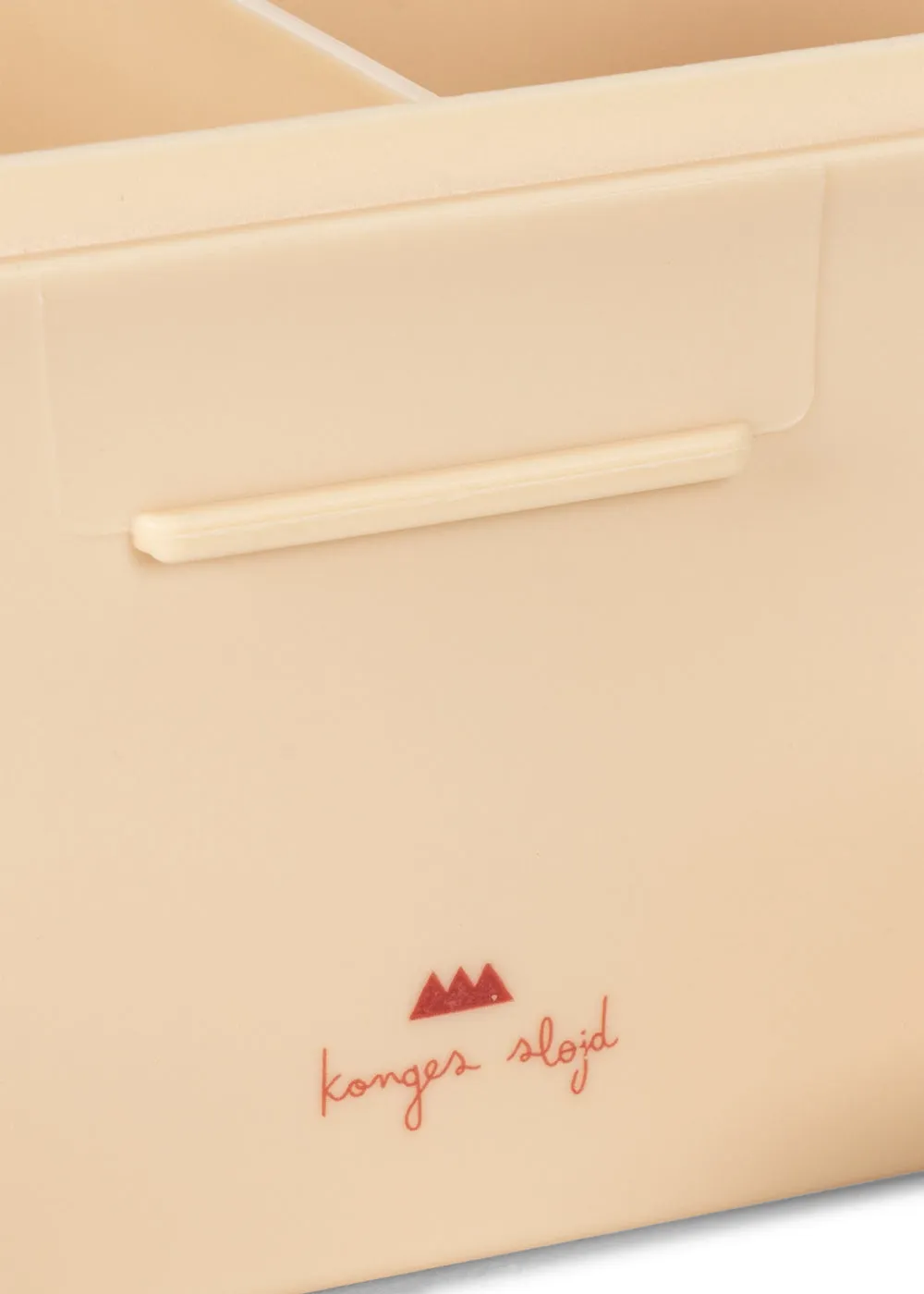 Konges Sløjd Glitter Lunchbox bon coeur coloré met vakje