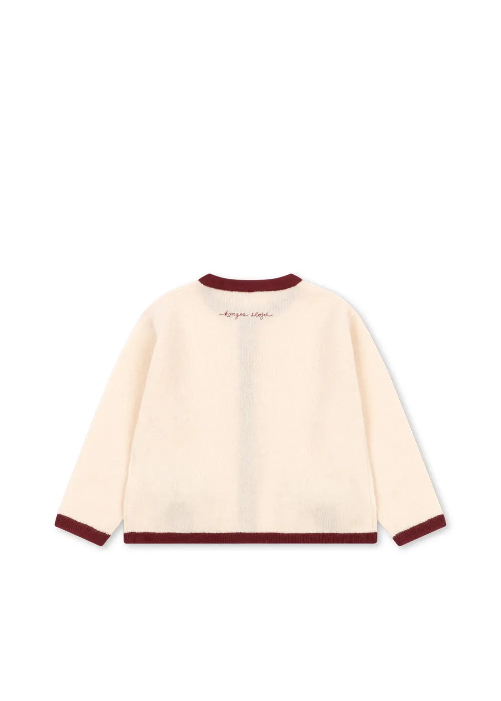 Konges Sløjd Alette cardigan pale blush wol