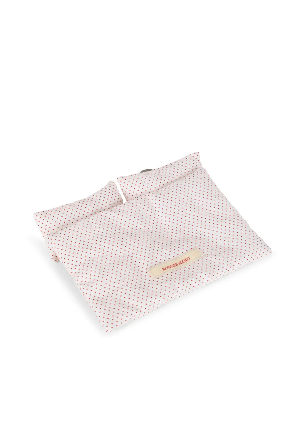 Konges Sløjd Tiny Teddy knuffelset green stripe 2-delig