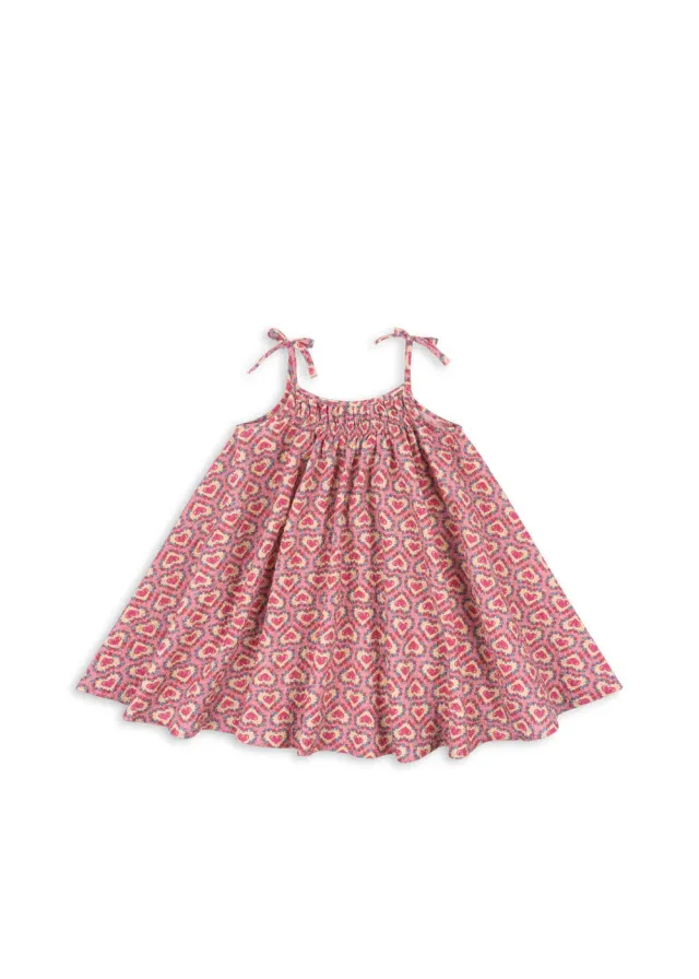 Konges Sløjd Vivian Bandjurk kinderjurk felice rose