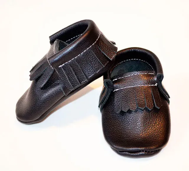 Louloúdi Mocassins naaipatroon leren babyslofjes 0-3 jaar