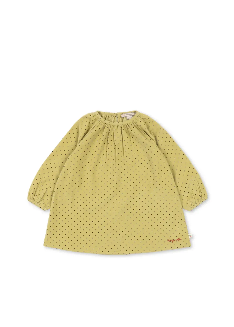 Konges Sløjd Marlo jurk dot leek babycord