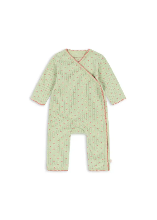 Konges Sløjd Minnie newborn rompertje coeur lint biokatoen