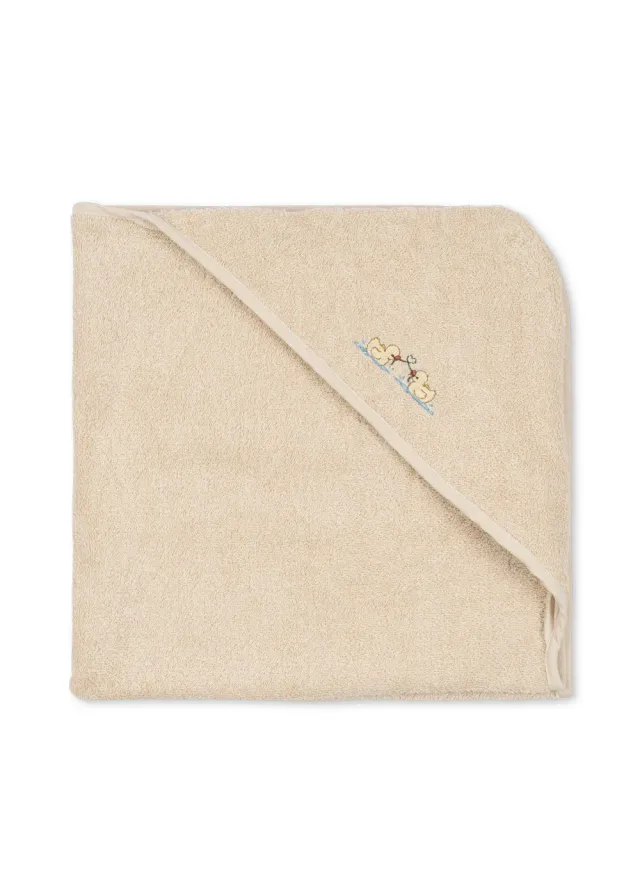 Konges Sløjd Figo babyhanddoek antique white biokatoen
