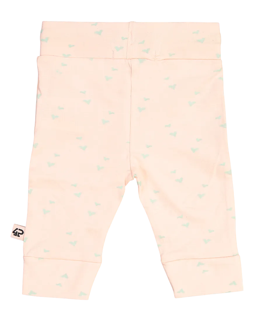 4President Jamie Blush AOP baby legging katoen