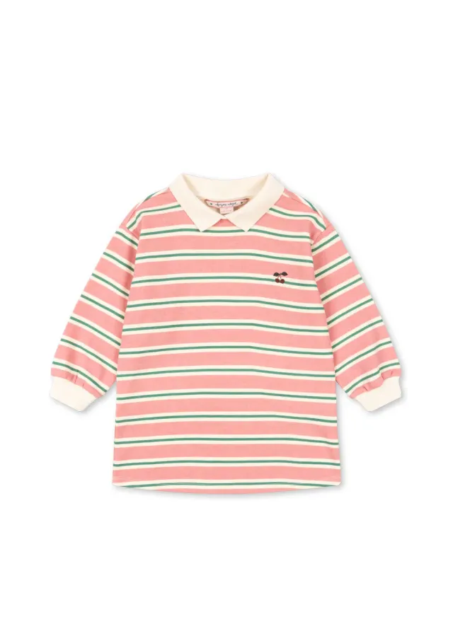 Konges Sløjd Spotty Jurk Blush Bound Stripe feest