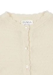 Konges Sløjd Venti vestje antique white biokatoen