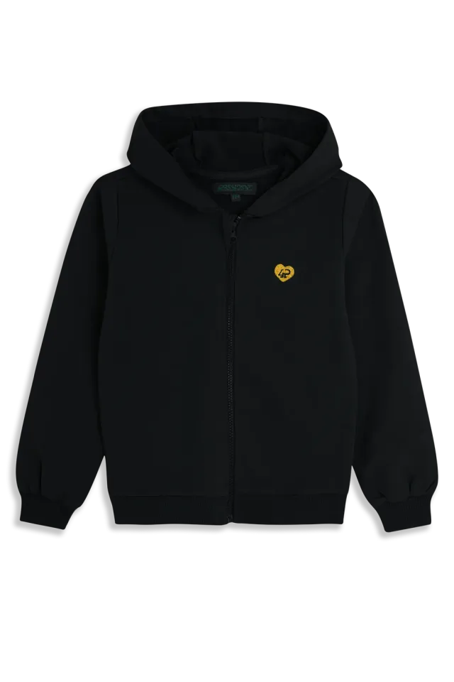 4President Ayla Black sweater meisjes rits goud hart