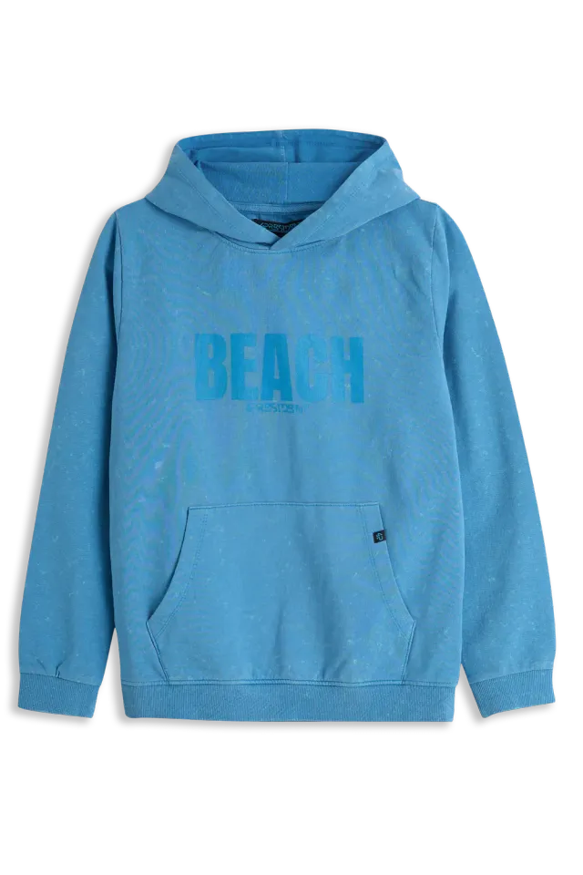4President Ruben hoodie jongens blue aster surf
