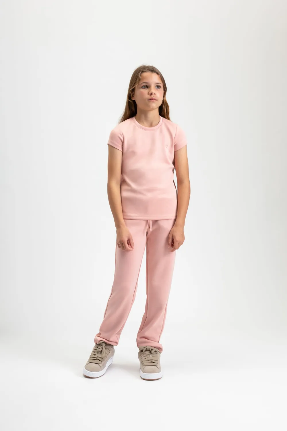 4PRESIDENT Naima T-shirt lichtroze modal 128