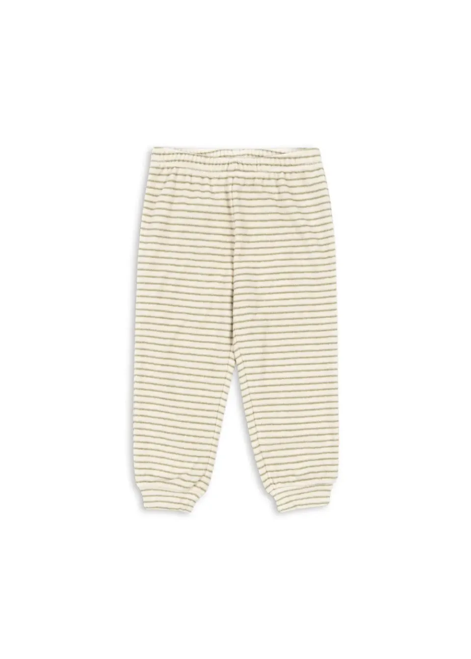 Konges Sløjd Itty joggingbroek tea stripe biokatoen