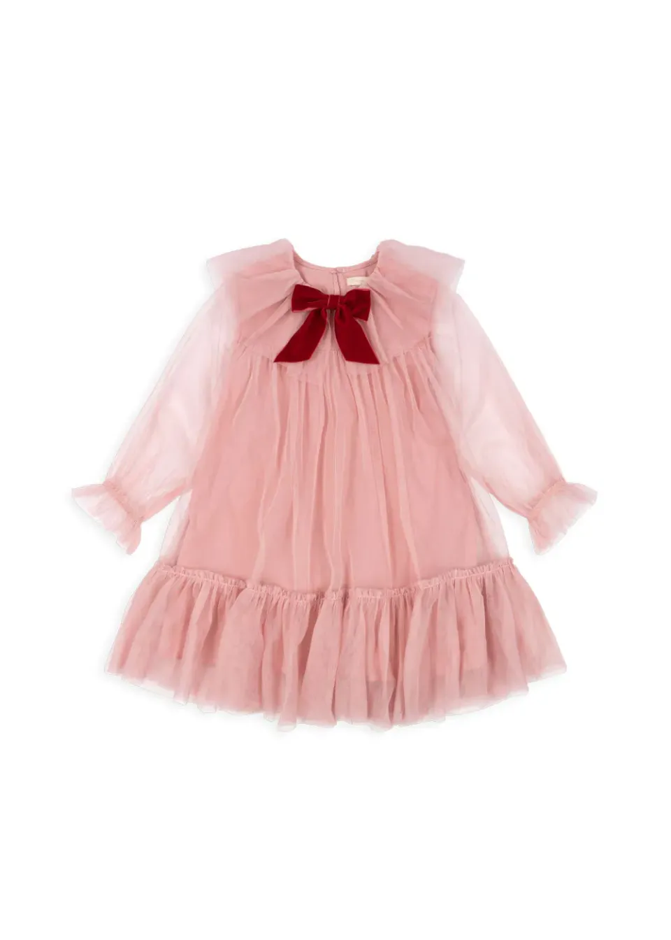 Konges Sløjd Bow jurk mellow rose tule