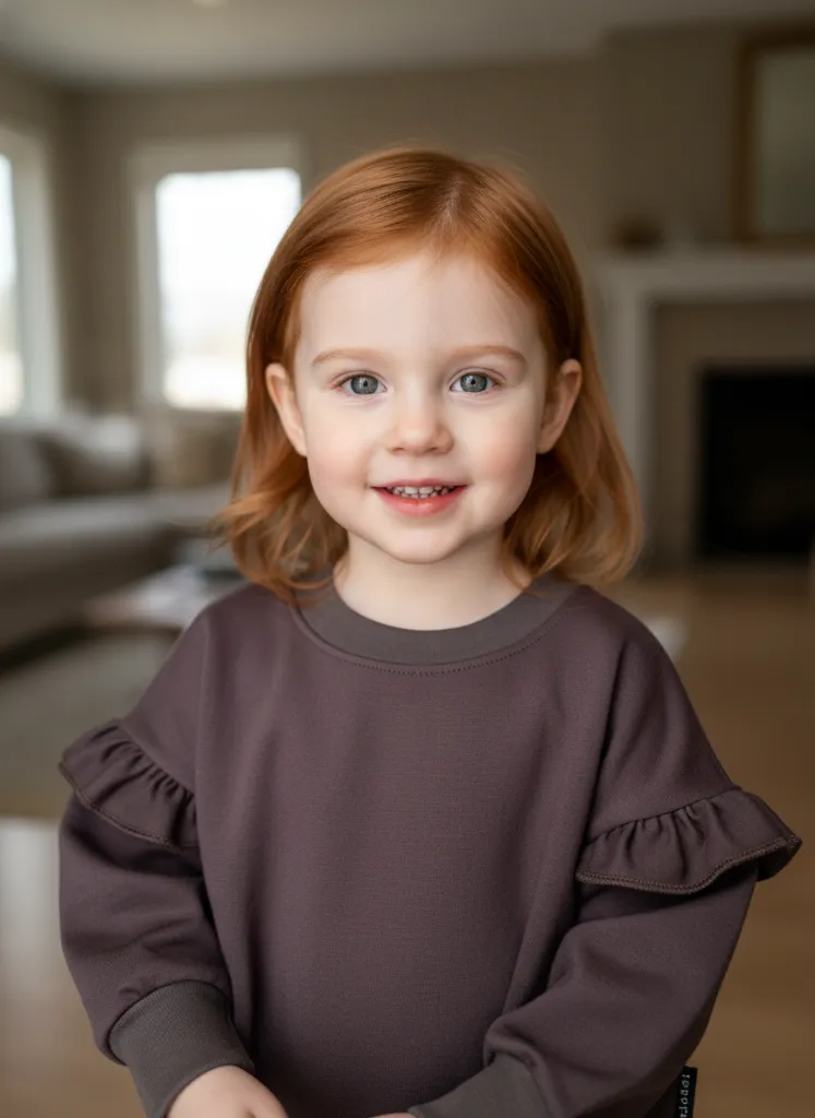 Louloúdi Samantha sweater rood GOTS katoen