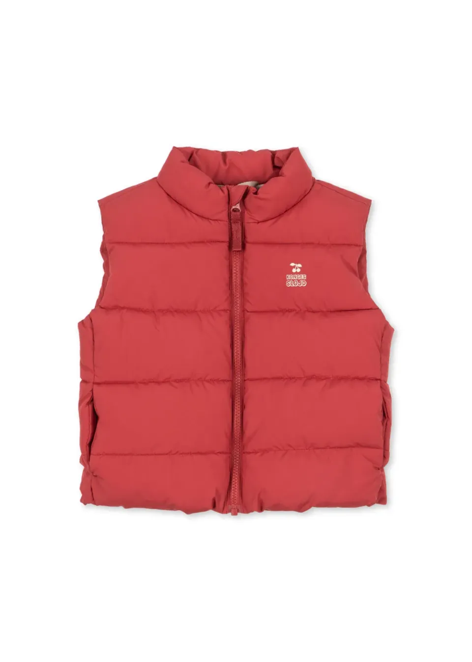 Konges Sløjd Alpi bodywarmer cardinal gerecycled winddicht
