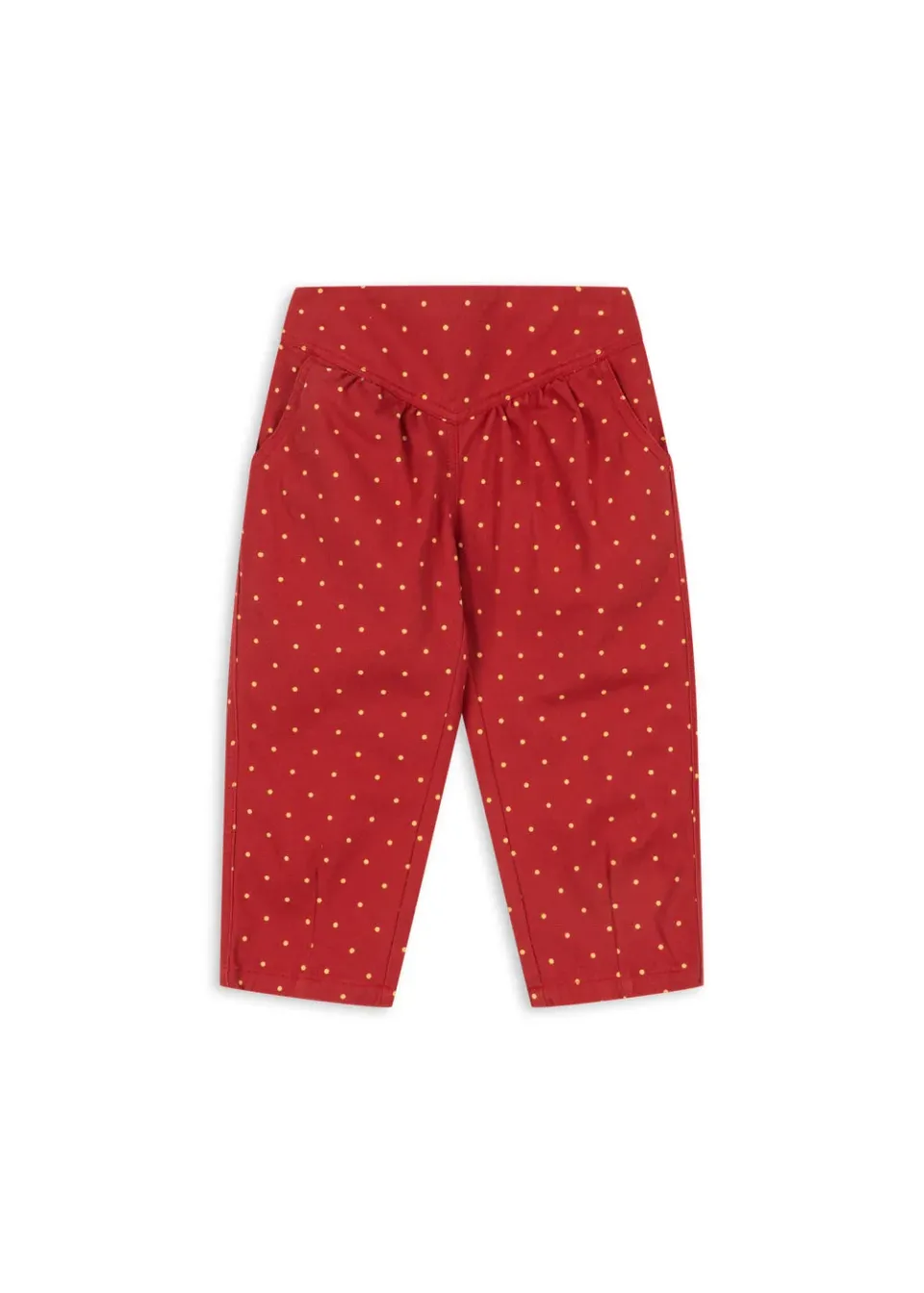 Konges Sløjd Nola broek strawberry dot biokatoen