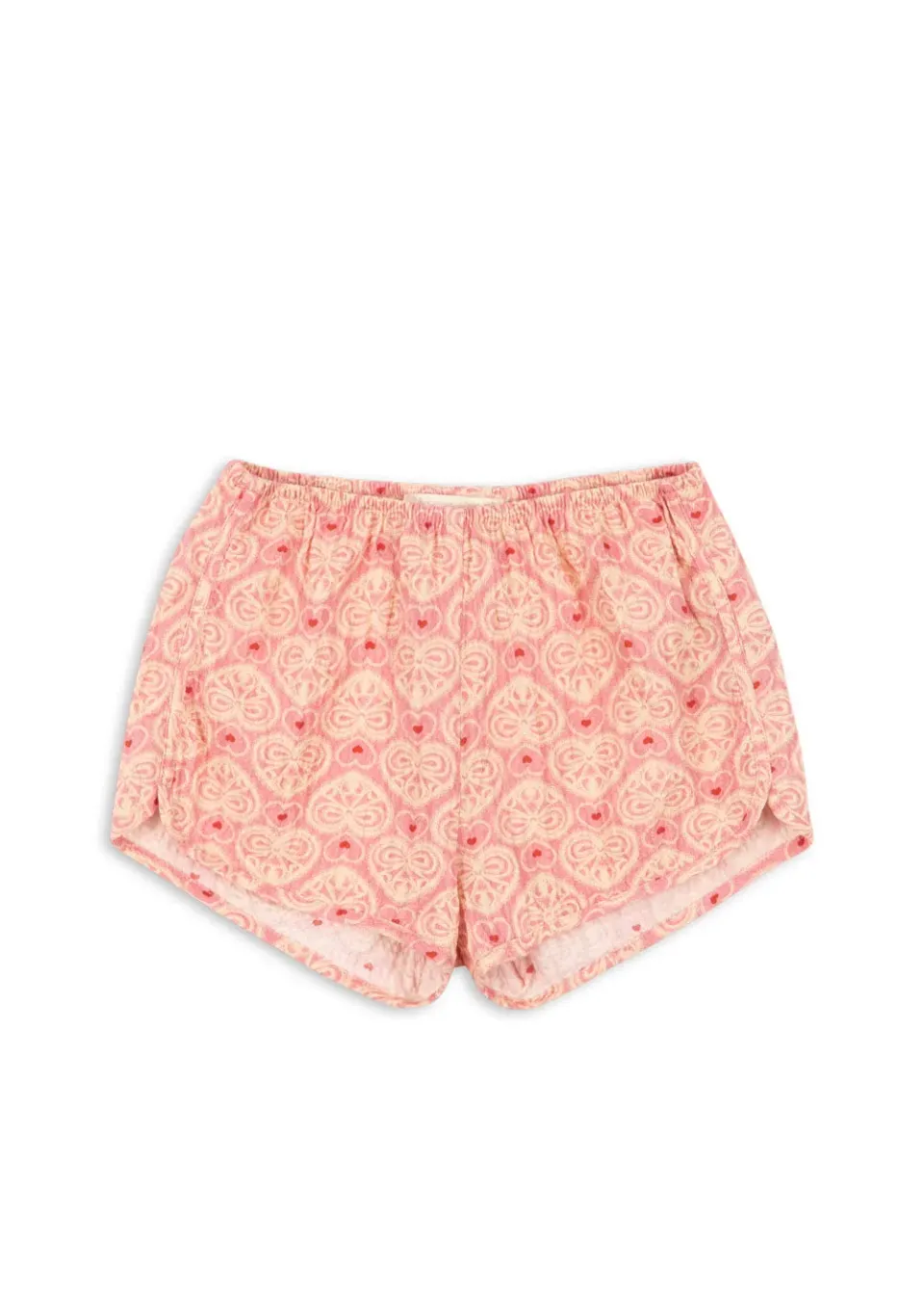 Konges Sløjd Ava Korte Broek lacy pink biokatoen