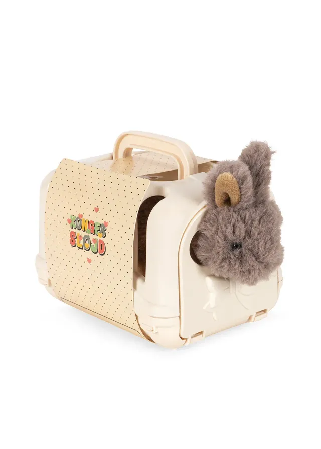 Konges Sløjd Take Care of Me Bunny knuffel met huisje